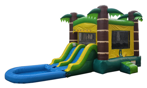 Tropical Combo, Wet/Dry with Pool, Commercial-Strength PVC