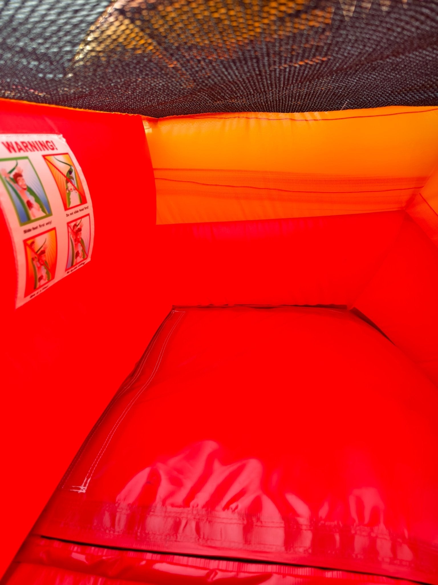13ft Flame Tropical waterslide – Wet/Dry – Commercial - Strength PVC - InflateO