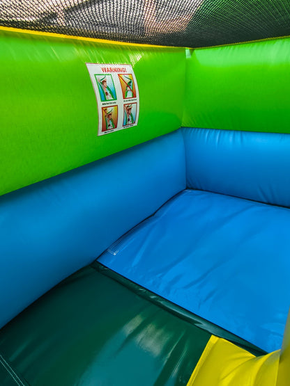 16ft Tropical Inflatable Water Slide – Wet/Dry – Commercial - Strength PVC - InflateO