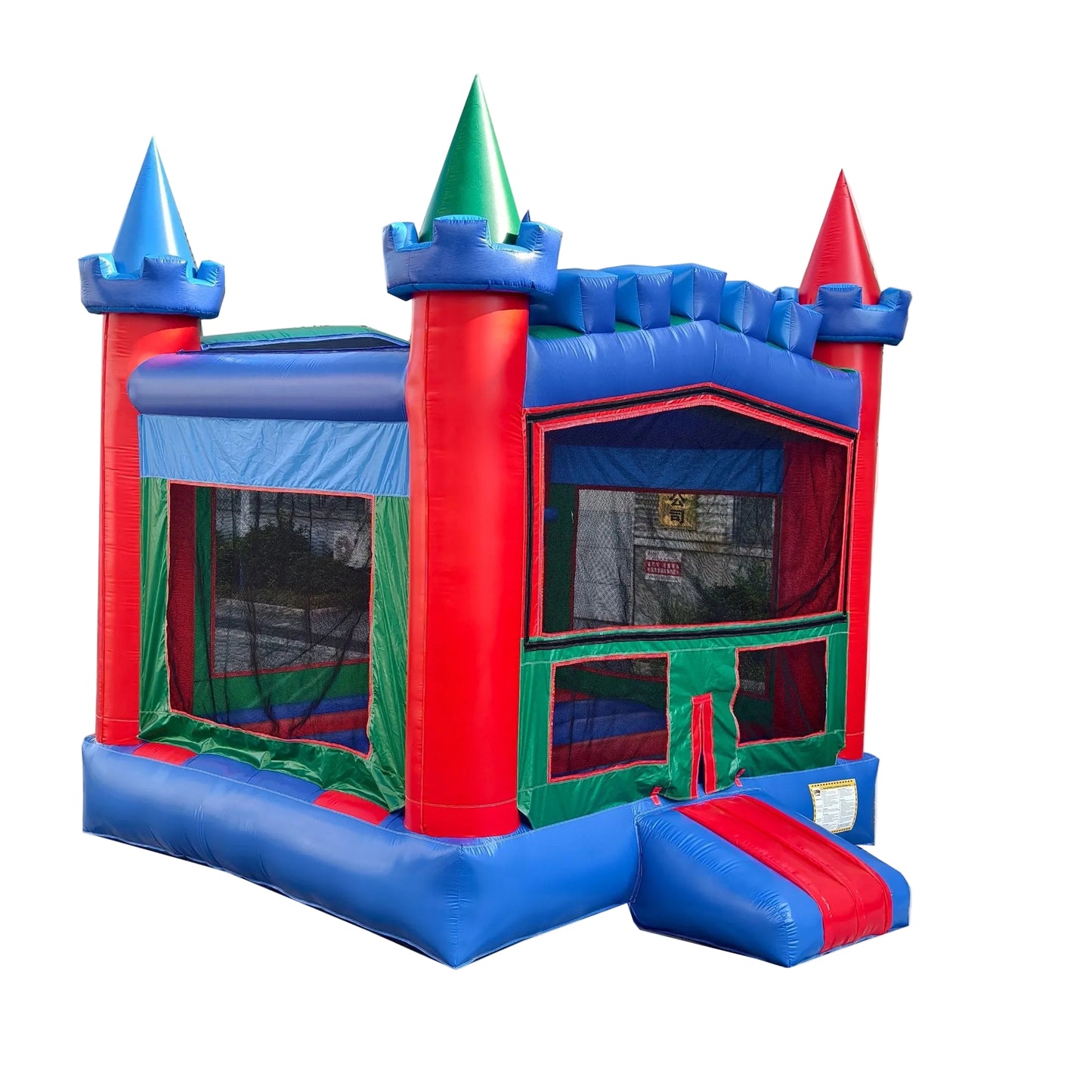 13x13 Colorful Bounce House Castle | Commercial Grade PVC - InflateO