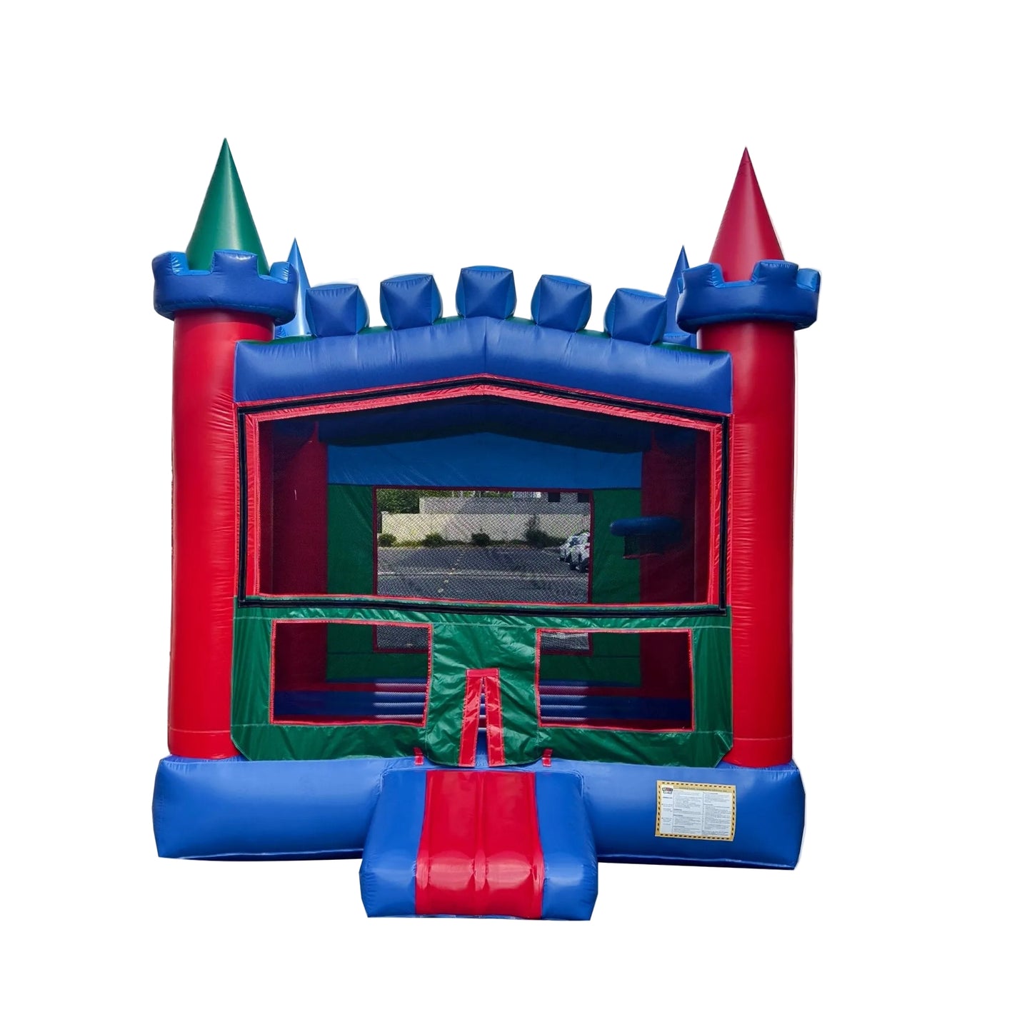 13x13 Colorful Bounce House Castle | Commercial Grade PVC - InflateO