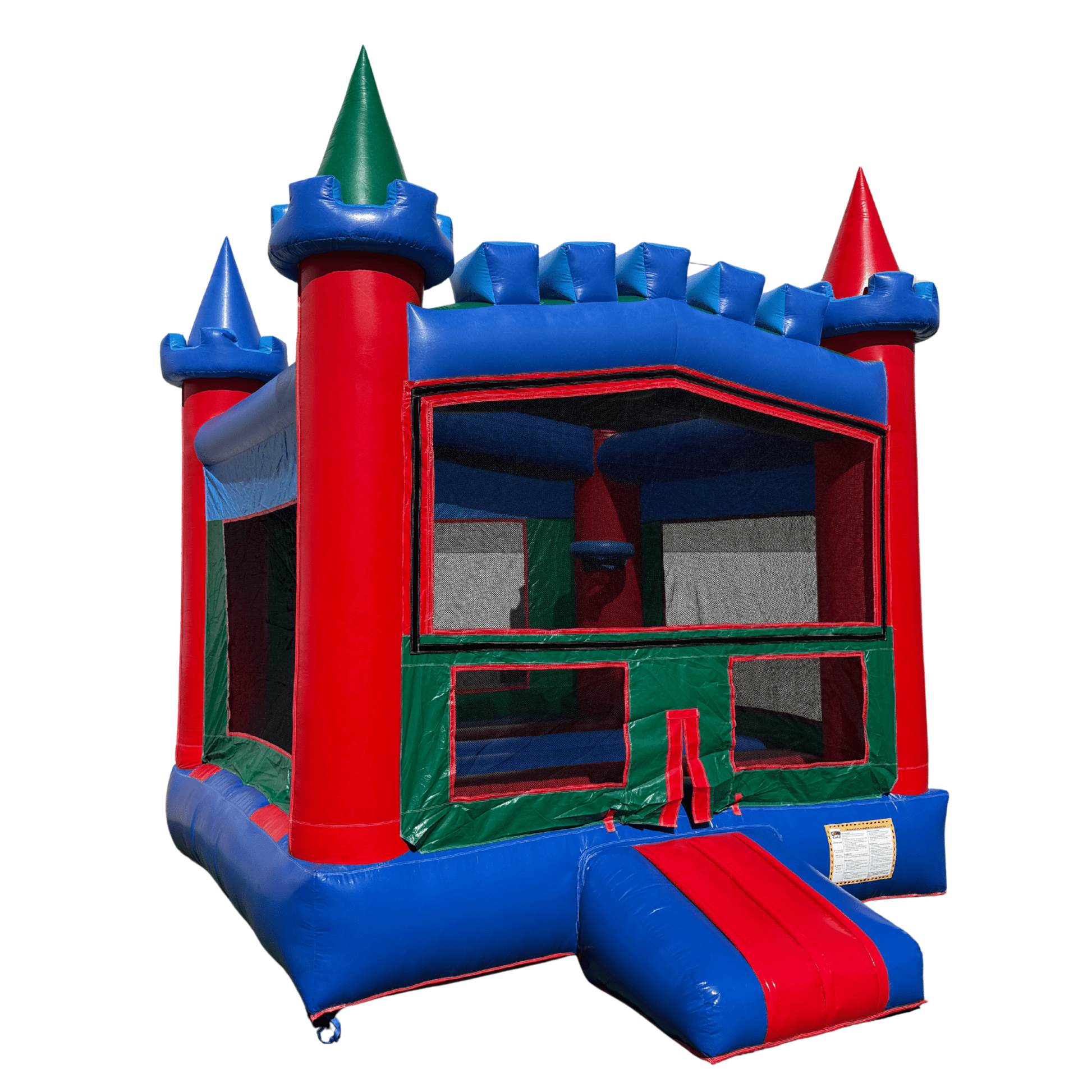 13x13 Colorful Bounce House Castle | Commercial Grade PVC - InflateO